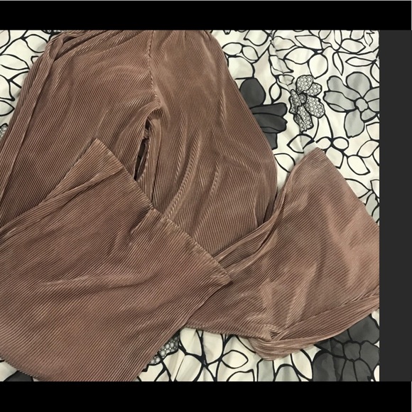 American Apparel accordion wide leg pants, XS/S - Picture 2 of 5